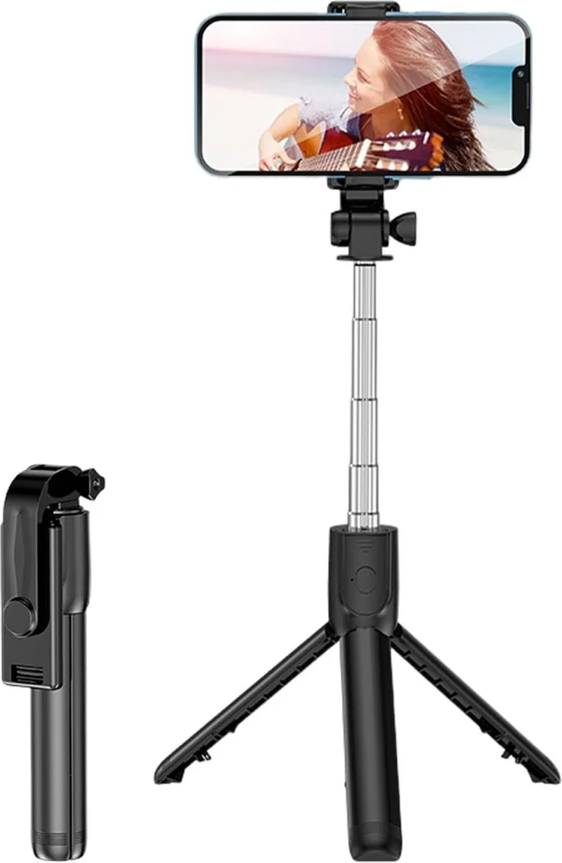كونكورد Youtuber Stand Triport Selfie Stick 2 Stage N - 08S Tripot with Remote Control