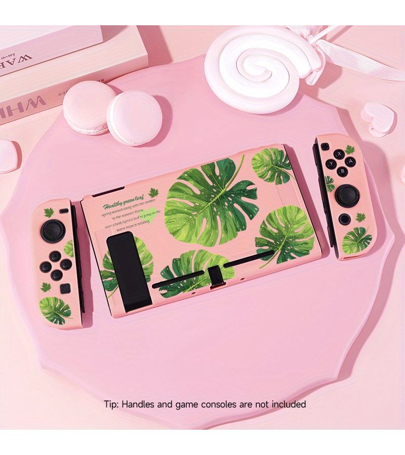 Black Protective Case for Switch NS OLED Transparent Soft TPU Cover - Image 4