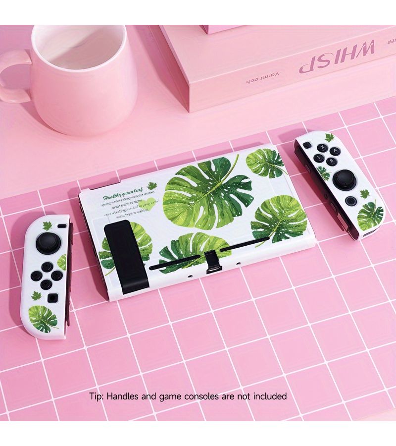 Black Protective Case for Switch NS OLED Transparent Soft TPU Cover - Image 2