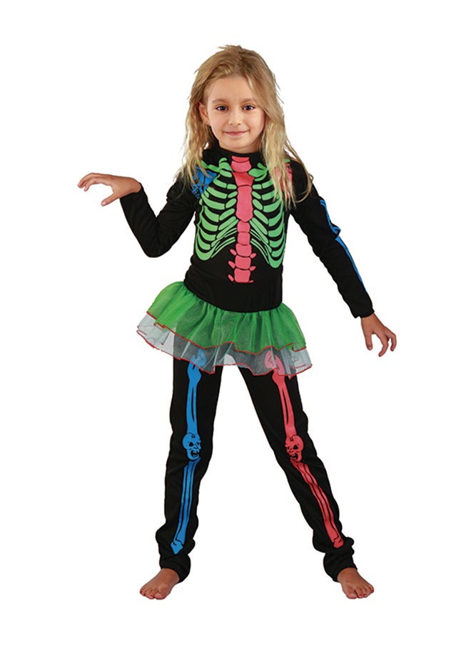 Party Magic Skeleton Girl Costume L 
