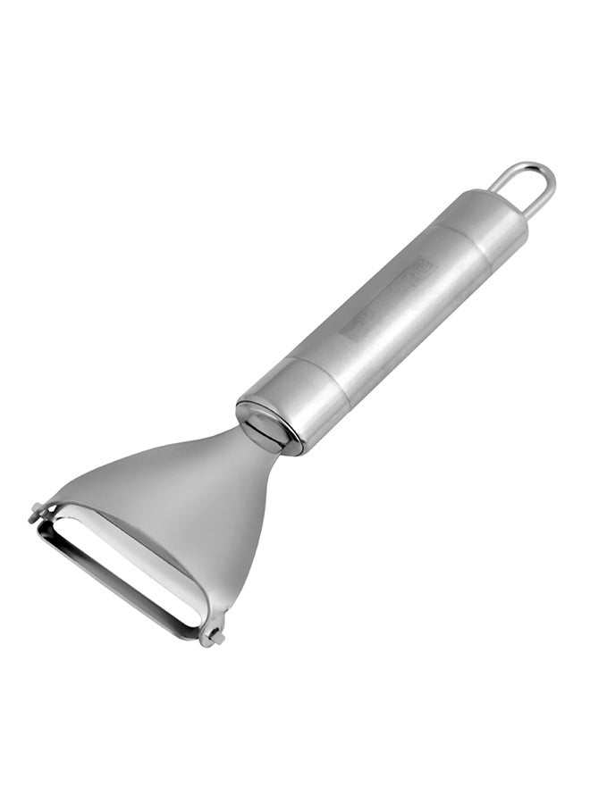 Royalford Triangle Peeler With Tube Silver - Image 1
