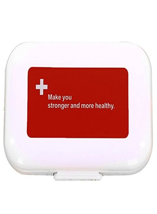 GLIVE (LABEL) Glive's Medicine Storage Box Pill Organizer (2, 8 Slots Box) - Image 1