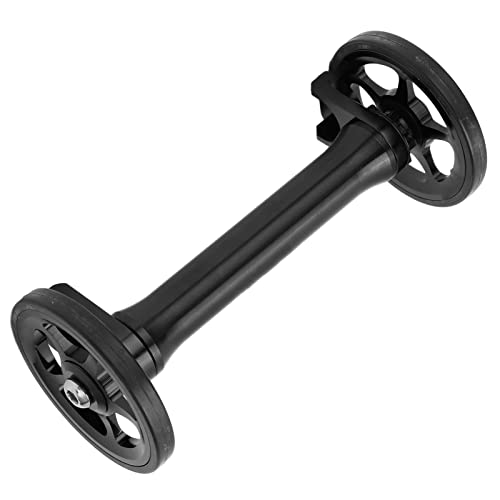 Dilwe Easy Wheels Extension Bar, Easy Wheel Extension High Strength Lightweight Telescopic Folding Extension Rod for Brompton 3sixty(Black) - Image 1