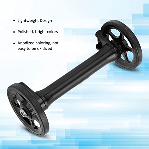 Dilwe Easy Wheels Extension Bar, Easy Wheel Extension High Strength Lightweight Telescopic Folding Extension Rod for Brompton 3sixty(Black) - Image 5