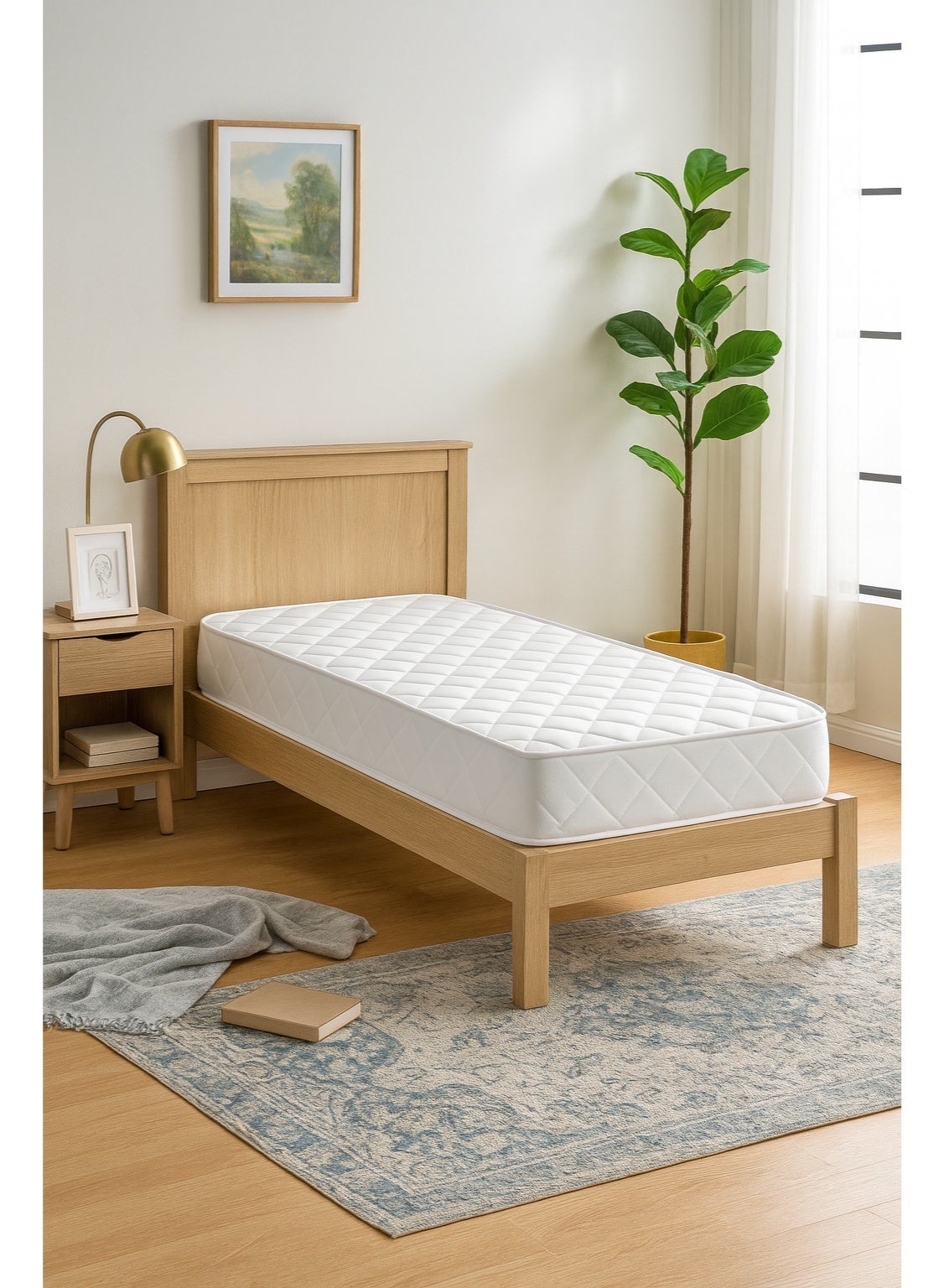 Emirates Living Medical Mattress Long Single W90 × L200 × H14 cm – Spine-Support Foam