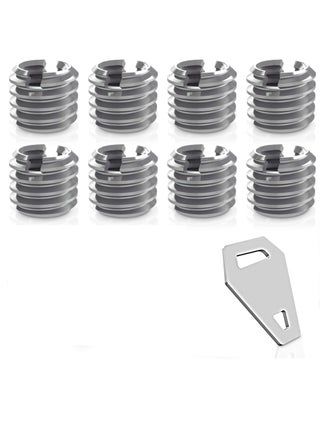 3/8" to 1/4" Bushing Convert Screw Adapter Tripod Ballhead Reducer, 1/4" to 3/8" Camera Convert Screw Adapter Mount for Tripod, Monopod, Ballhead, Video Light Stand & DSLR SLR cameras, Stainless Steel - pzsku/Z339F36CAF186B6E6D93AZ/45/_/1721116874/085c5e06-aeda-46e2-ae8f-3888434bc53d