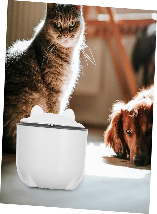 ياردوي، مجموعة واحدة، سلة مهملات مغلقة لفضلات القطط مع غطاء، مانعة للروائح، حاوية نفايات بلاستيكية صغيرة ذات سعة كبيرة، تتضمن أكياس قمامة لسهولة التخلص منها. - Image 5