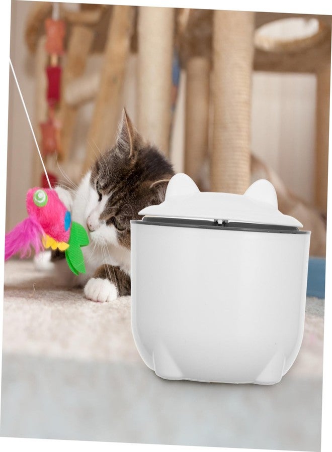 ياردوي، مجموعة واحدة، سلة مهملات مغلقة لفضلات القطط مع غطاء، مانعة للروائح، حاوية نفايات بلاستيكية صغيرة ذات سعة كبيرة، تتضمن أكياس قمامة لسهولة التخلص منها. - Image 4