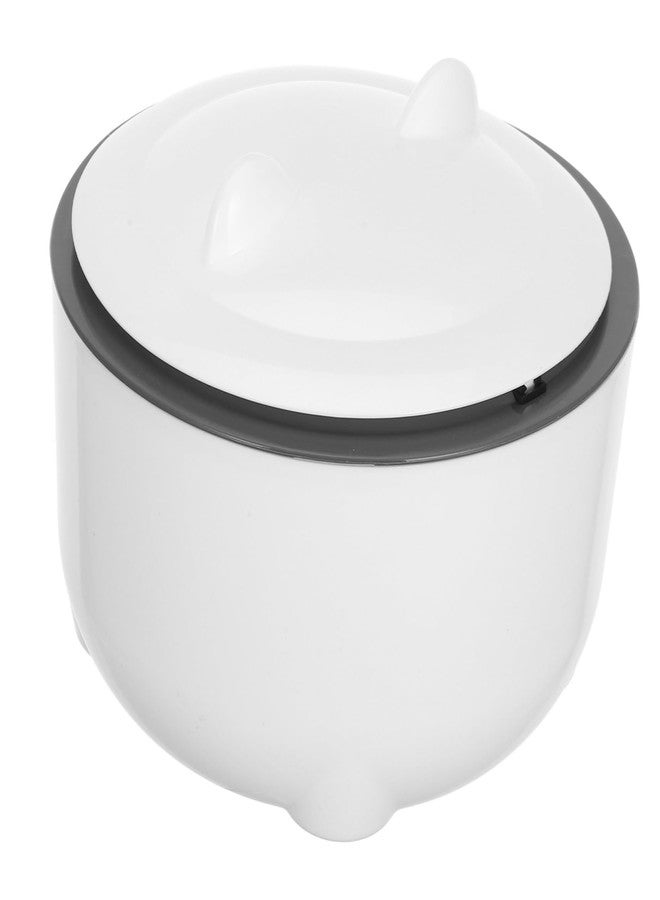 ياردوي، مجموعة واحدة، سلة مهملات مغلقة لفضلات القطط مع غطاء، مانعة للروائح، حاوية نفايات بلاستيكية صغيرة ذات سعة كبيرة، تتضمن أكياس قمامة لسهولة التخلص منها. - Image 1