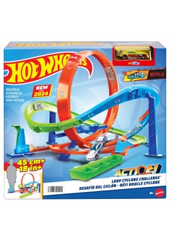 Action Loop Cyclone Challenge Track Set with 1:64 Scale Toy Car, Easy Storage - pzsku/Z339F6C89BE3B7755A07AZ/45/_/1734439200/f63418f9-63fb-4925-8bc7-2cc28d270cca