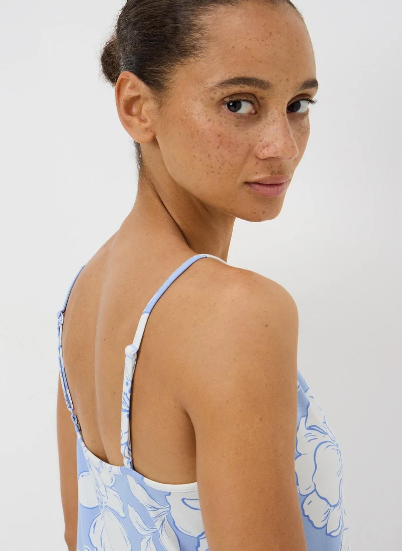 ماتلان Blue Floral Soft Touch Cami Pyjama Set