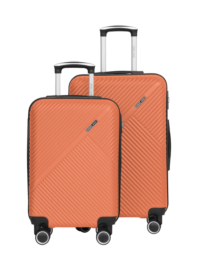 بارا جون باراجون طقم حقائب سفر صلبة من ABS مقاس 20+24 بوصة – شنط ترولي خفيفة الوزن بعجلات دوارة 4 اتجاهات