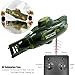 Tipmant Mini RC Submarine Remote Control Boat Ship Military Model Electronic Water Toy Diving for Fish Tank Water Tub Kids Birthday Gift Green - Image 4
