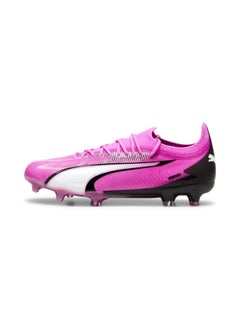 PUMA ULTRA ULTIMATE FG/AG Mens Pink Football Boots  - Image 1
