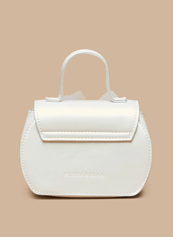 فلورا بيلا من شو إكسبرس Bow Embellished Crossbody Bag