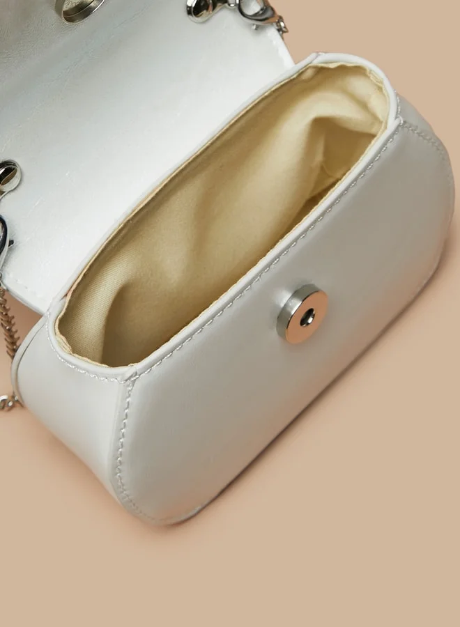 فلورا بيلا من شو إكسبرس Bow Embellished Crossbody Bag