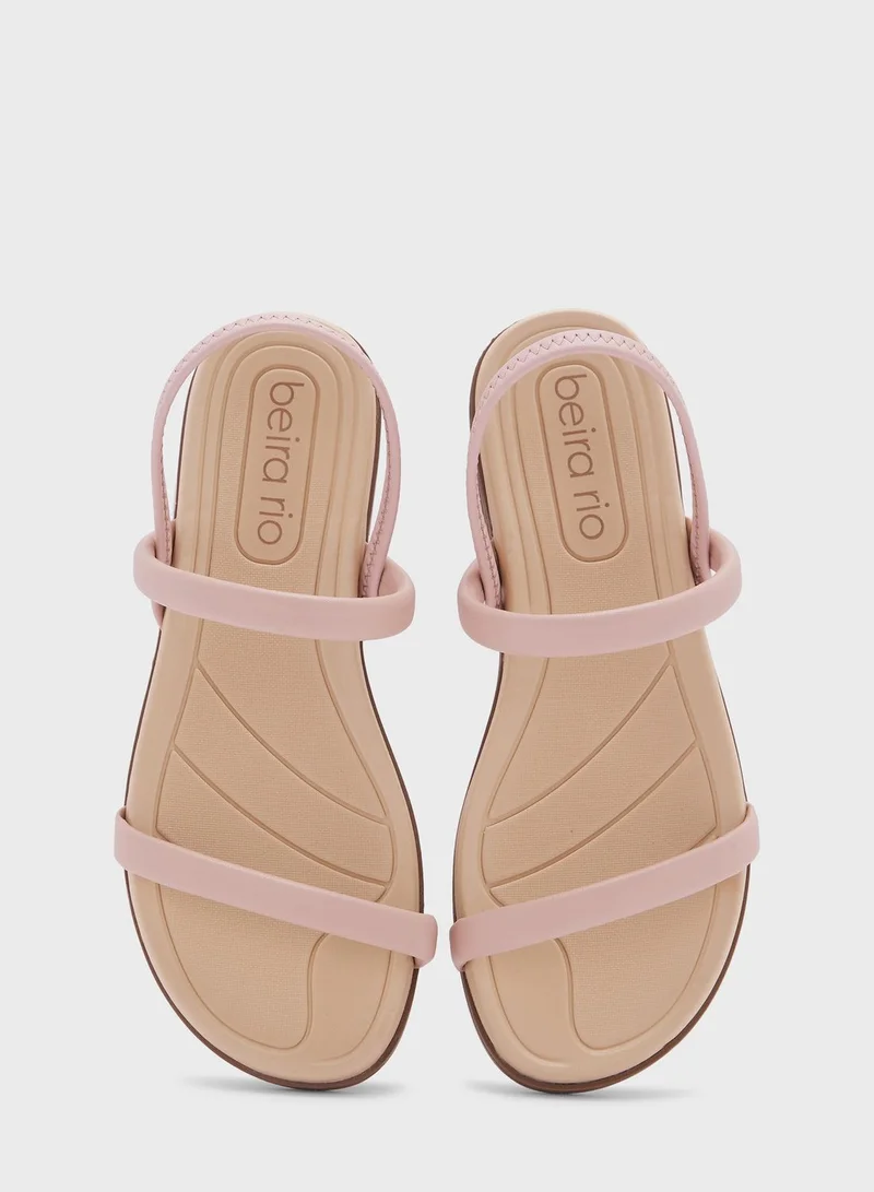 Beira Rio Myla Multi Strap Flat Sandals