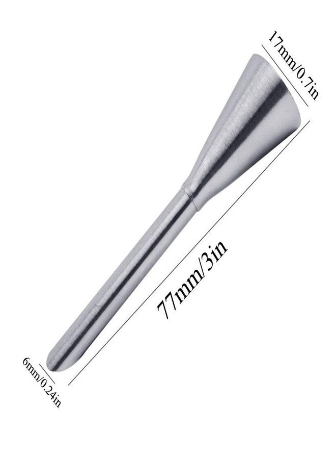 PZRT 2pcs Cream Icing Piping Nozzle Tip Stainless Steel Pastry Cupcake Cake Decorating Tips Puff Nozzle Tip Pastry Tool - Image 3