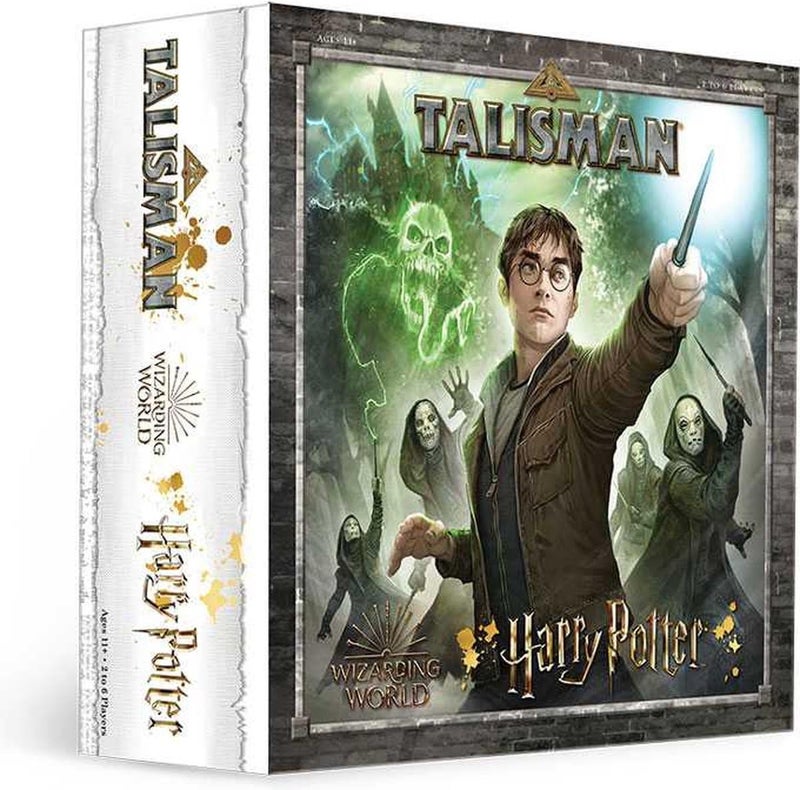 USAopoly Harry Potter Talisman Board Game Play as Harry Dumbledore Draco Bellatrix and More Collect Hallows to Defeat or Help Voldemort OfficiallyLicensed Game Based on Harry Potter Films - Image 2