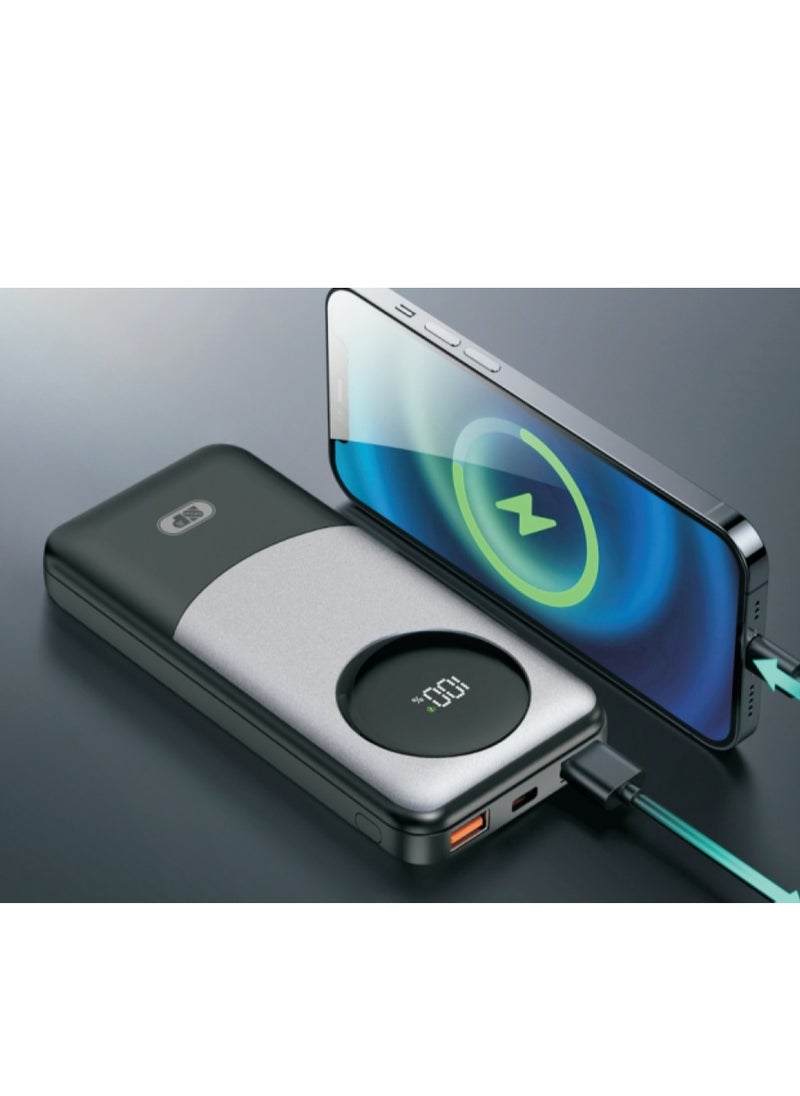 SP - Power Bank 20000 with screen and supports fast charging at 22.5W - Image 1