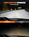 SEALIGHT H4 Bulbs 120000LM 14X Brightness 9003 HB2 H4 6500K Cool White LED Bulbs IP68 Waterproof 80000Hrs Lifespan No Flickering 1Mins Installation 2 Pack - Image 3