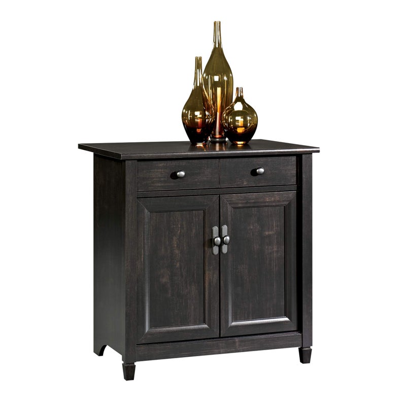 SAUDER Sauder Edge Water Accent Storage Cabinet with Doors Utility L 2819 x W 1945 x H 2902 Estate Black 