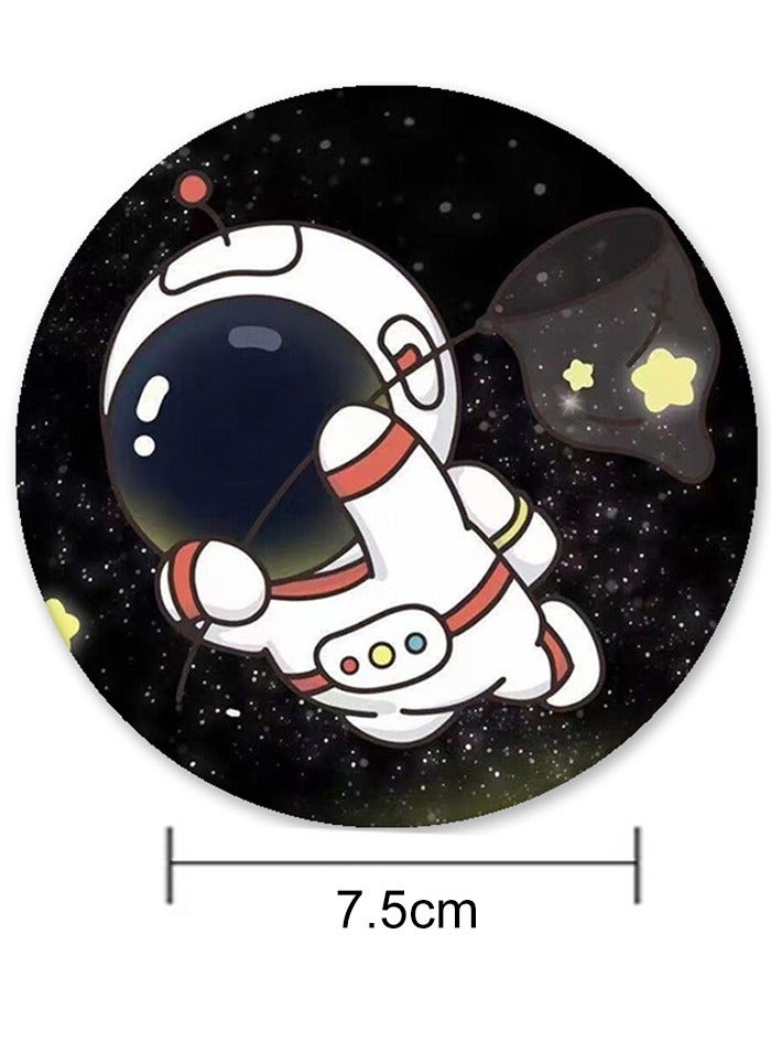 Astronaut Role-Playing Set, Space Suit + Rocket Necklace + Astronaut Badge - Image 4