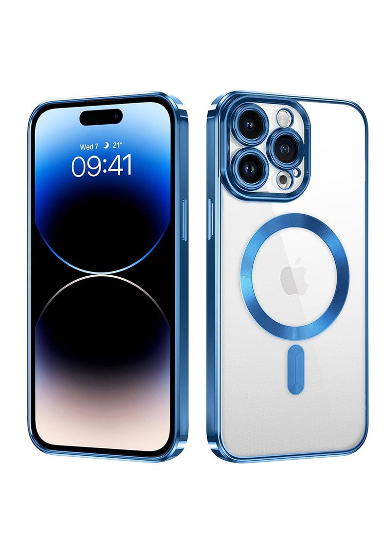 New Clear Protective Case for iPhone 15 Pro Max with Fast Wireless Charging and Camera Protection