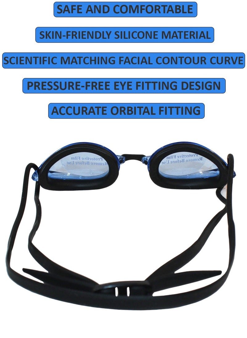 Professional Swimming Goggles - Anti Fog Swimming Glasses Offers A Clear Vision - Waterproof Swimming Goggle Protect Your Eyes From Chlorine and Germs, Anti-UV Swim Goggles Suitable For Men Women - pzsku/Z33A056EFAD856B2A56C9Z/45/_/1721326873/6e1522d9-6edb-4fe5-80d3-4fa6ddb93c64