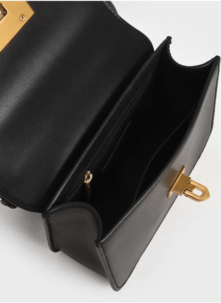 Charles & Keith Charles & Keith Compilation Tote Bag Crossbody Flap  - Image 4