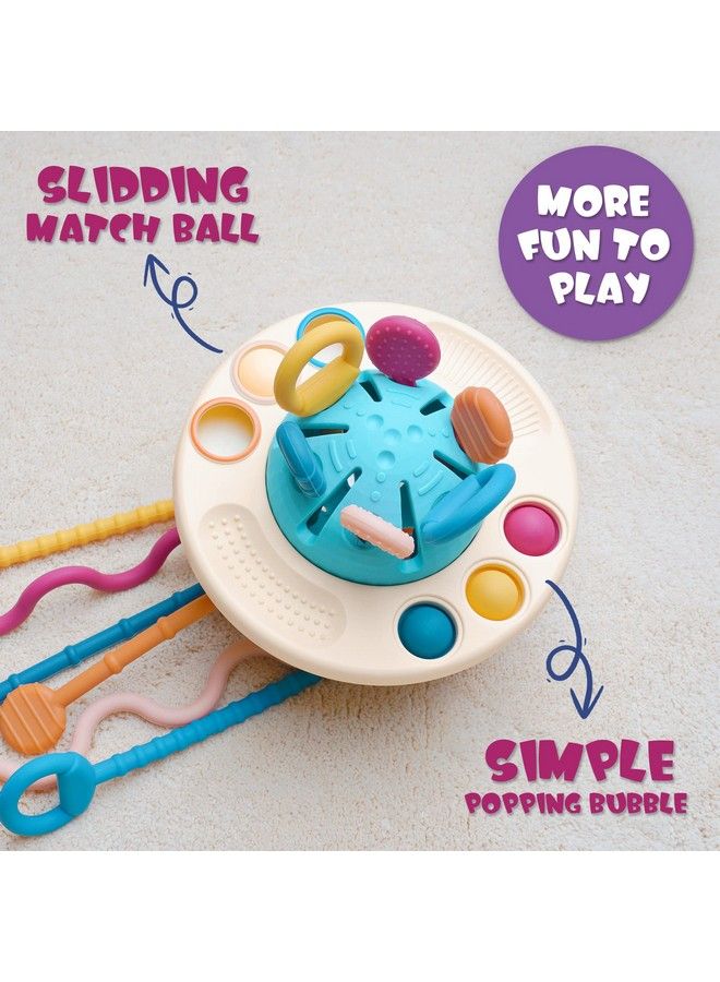 LiKee Baby Sensory Toys Montessori Pull String Learning Ropes With Simple Bubble &Sliding Balls For Motor Skills,Tactile Stimulation,Infants Toddlers Boys Girls 18+ Months Old - Image 5