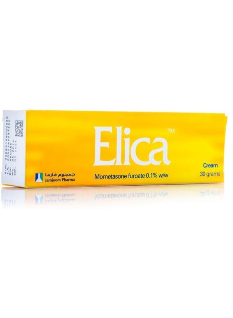 Elica cream reduces Eczema, Dermatitis, 30 gm