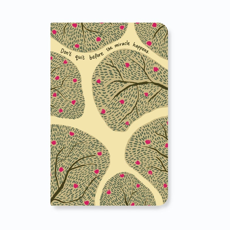 FACTOR NOTES Notebook: 90 GSM, B6, Ruled, 112 Pages Journal Diary (Don’t Quit) - Image 1
