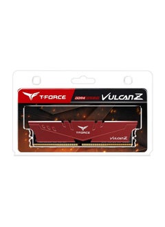 TeamGroup TeamGroup T-Force Vulcan Z 8GB 3600MHz (3600MT/s) CL18 Red DDR4 UDIMM Desktop Gaming Memory, Metal Heatsink, Supports XMP 2.0, Compatible with Intel/AMD CPU, High Performance, Low Latency RAM Module  - Image 2