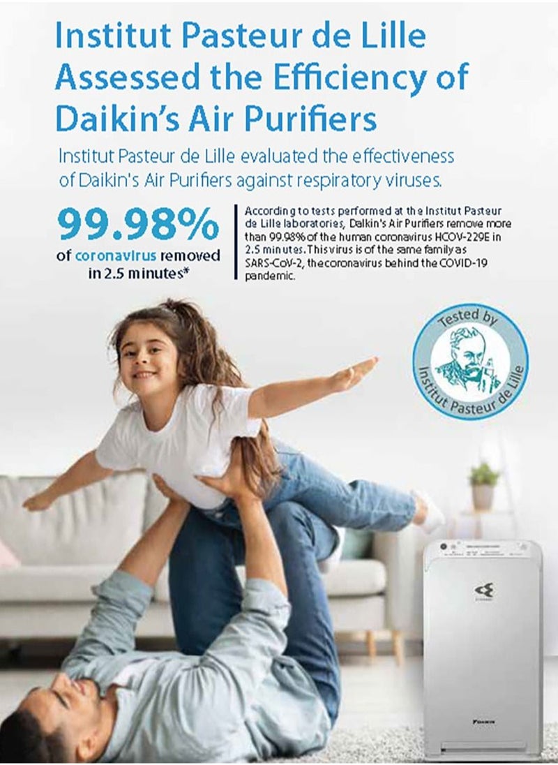 MC55VB Air Purifier, Up to 82m² Patented Streamer Technology, 10 Years Life Electrostatic HEPA Grade Filter, Triple Sensors, PM1 & PM2.5 Protection, Lifetime Odor Filter, Japanese Technology - pzsku/Z33A0BB46AD737180E2C0Z/45/_/1678864742/5b368373-71c5-4fa3-b993-2afdc7ac409c