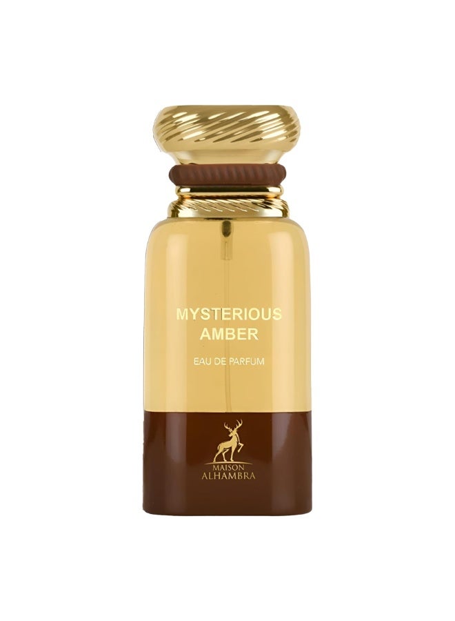 MAISON ALHAMBRA Mysterious Amber EDP For Unisex 80ml - Image 2