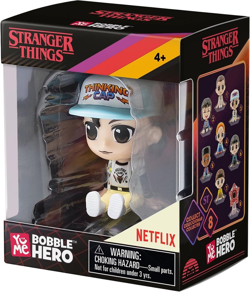 يومي Stranger Things Bobble Hero Window Box – داستن هندرسون، قطع تذكارية، تصميمات حصرية برخصة رسمية - Image 5