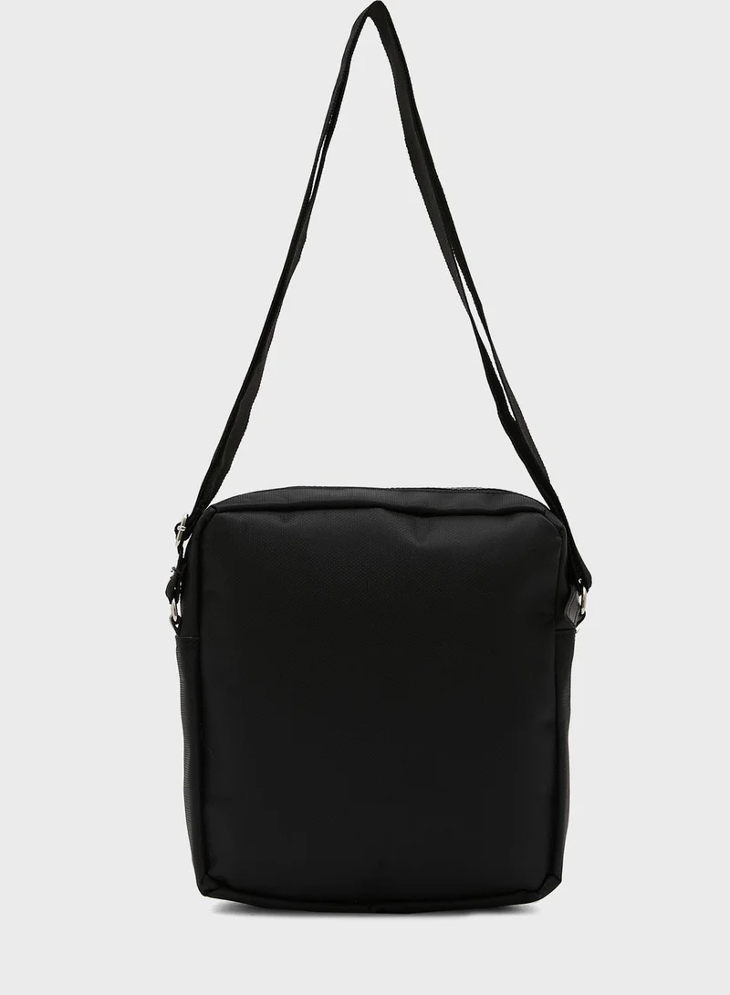 Seventy Five Webbing Details Crossbody Messenger Bag