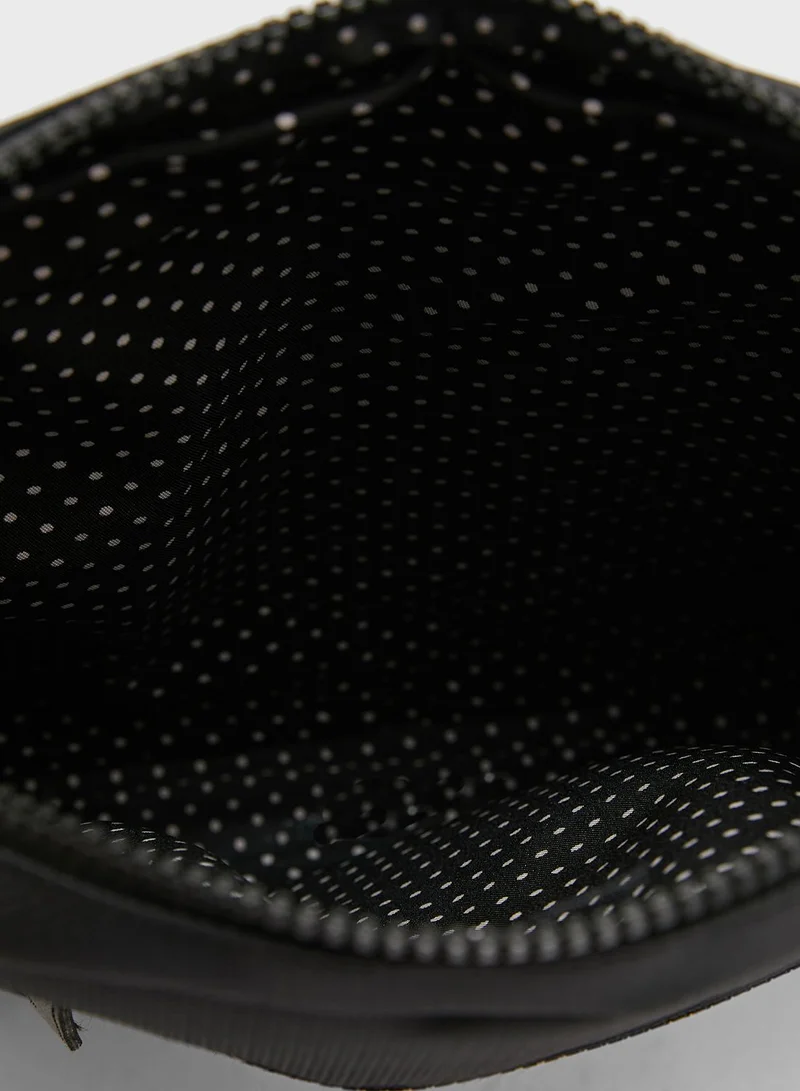 Seventy Five Webbing Details Crossbody Messenger Bag