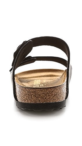Birkenstock Unisex Arizona Sandal,Black Birko-Flor,38 N EU - Image 4