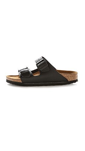 Birkenstock Unisex Arizona Sandal,Black Birko-Flor,38 N EU - Image 2