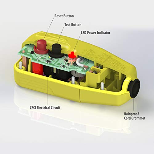 Tower موصل كهربائي أوتوماتيكي إعادة الضبط 15 أمبير بزاوية قائمة من تاور مانوفاكتشرينغ 30434009، أسود - Image 4