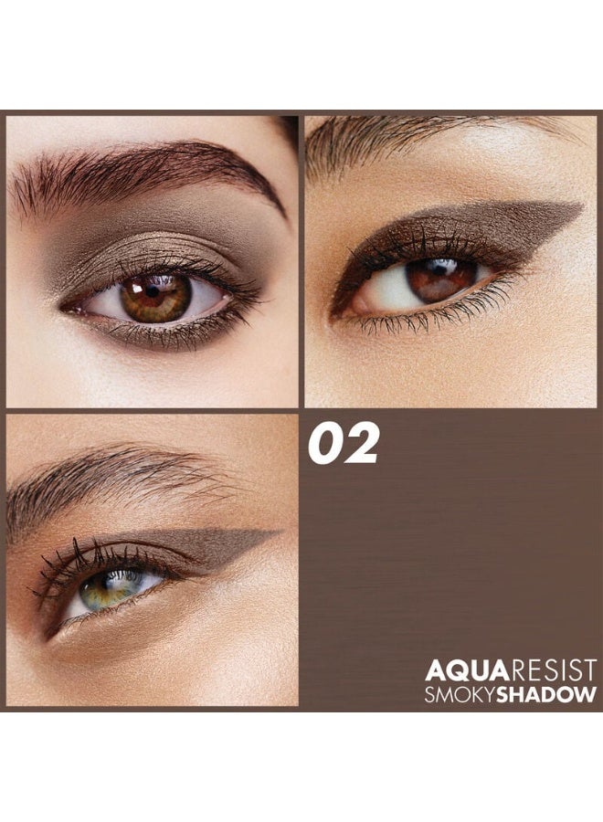 MAKE UP FOR EVER Aqua Resist Smoky Eyeshadow Stick 1.4g- 2 Cocoa - Image 4