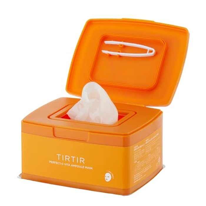 TIRTIR PERFECT C VITA AMPOULE MASK 310g*30sheets - Image 1