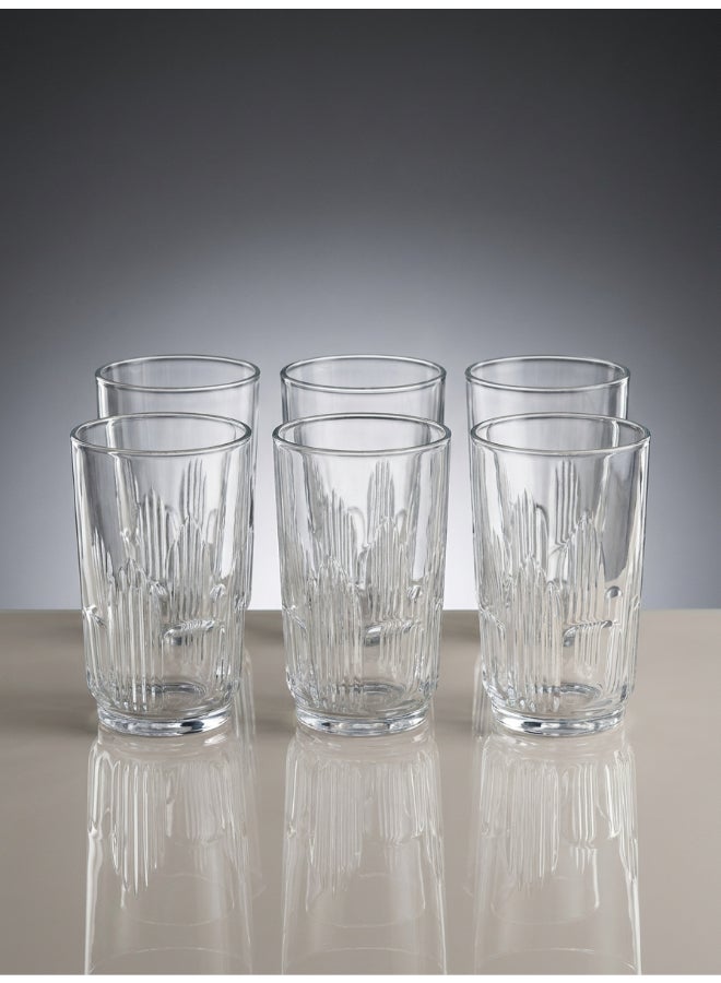 Luminarc Orient 6 Piece Tumbler 270ml Drinking Set For Juice, Water, Soft Drinks, Hard Drink, Hot Beverages - Image 5