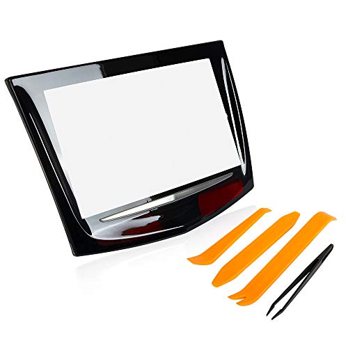 RANSOTO CUE Touch Screen Display Compatible with Cadillac ATS Escalade XTS SRX CTS CTSV 2013 2014 2015 2016 2017 Digitizer Touch Sense with Trim Removal Tool Replaces 20867046 22912609