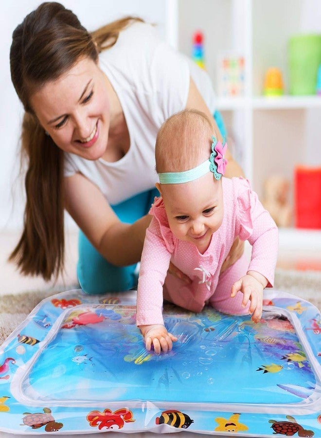 TERXA Baby Gel Mat | Double Sided Water Proof Baby Gel Mat for Crawling Kids | Indoor and Outdoor Water Play Mat for Baby | Leakproof Water Mat (Set of 1 PCs,Multicolor) - Image 5