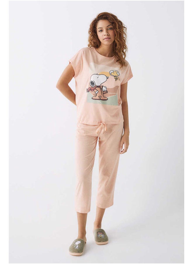 women'secret - Snoopy short-sleeved pajamas - Image 1