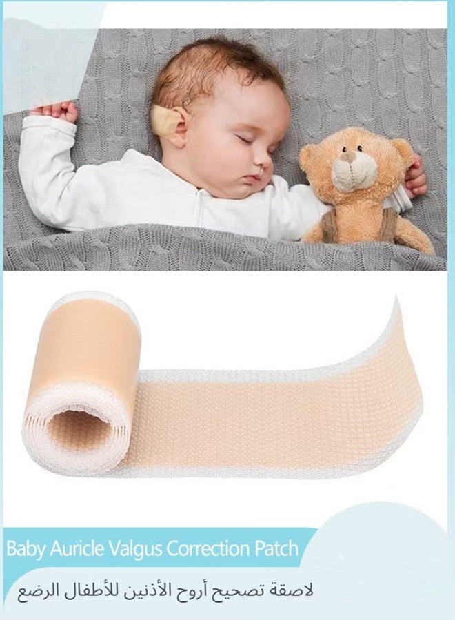 Happy D Auricle Valgus Correction Patch for Baby, Children Ear Correction, Newborn Baby Ear Aesthetic Correctors, Infant Protruding Ear Stickers (4cm*100cm) - Image 1