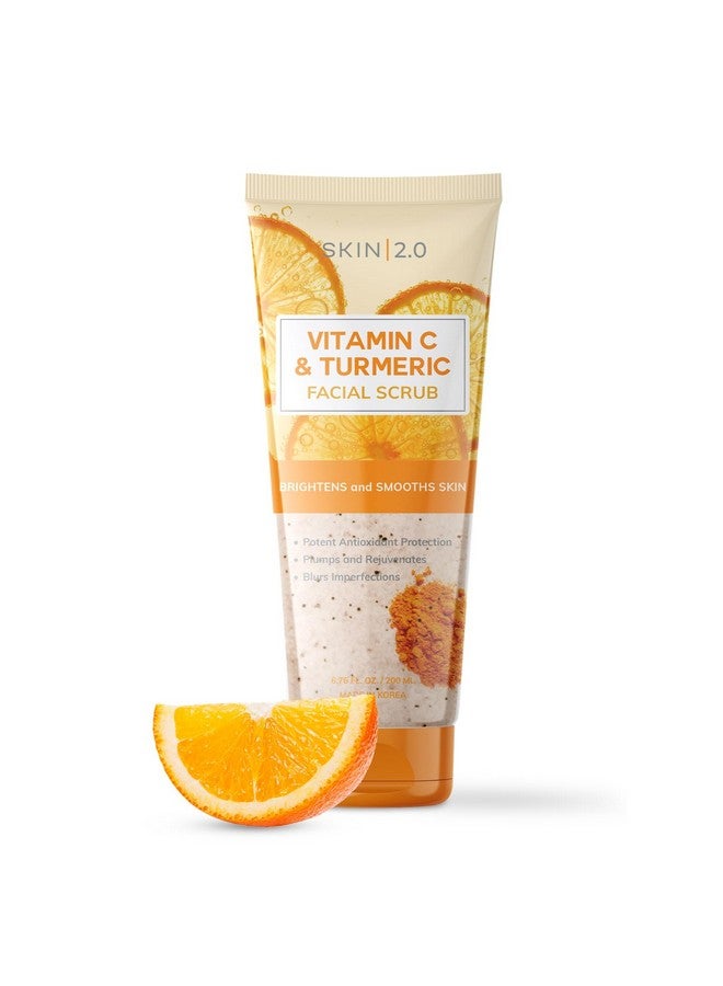 سكين 2.0 مقشر الوجه سكين 2.0 بفيتامين سي والكركم - مُختَبَر من قِبَل أطباء الجلدية، مُقشِّر، مُفتِّح، مُرطِّب، مُضادّ للشيخوخة، جمالٌ نظيف، عناية كورية بالبشرة خالية من القسوة، لجميع أنواع البشرة - 6.76 أونصة سائلة/200 مل - Image 1